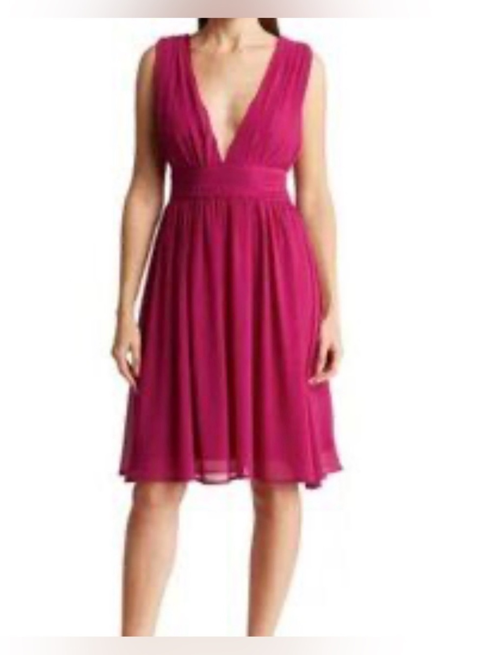 NWT Love By Design Deep V Plunge Dress - Picture 2 of 6